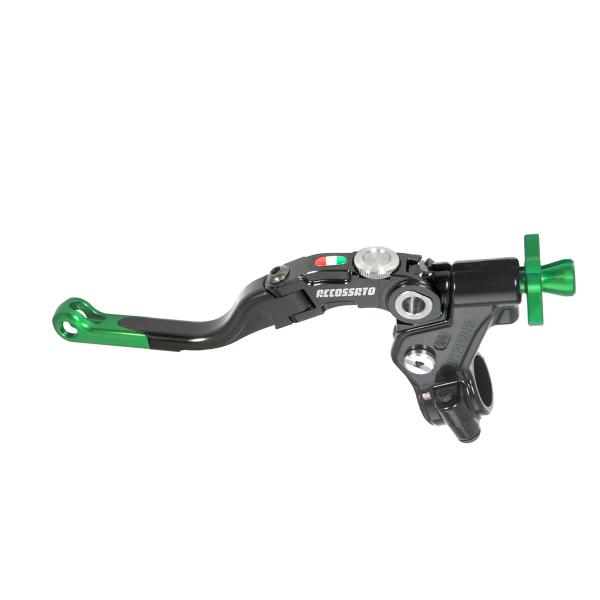 Comando frizione Accossato a cavo 34mm leva corta verde Revolution