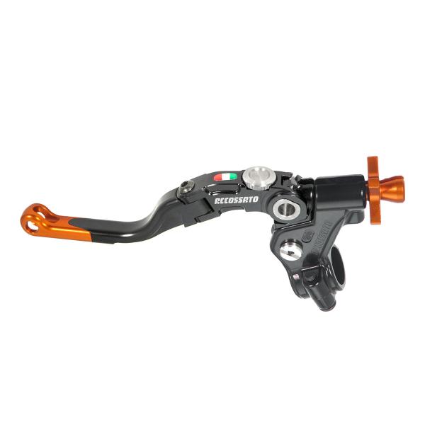 Comando frizione Accossato a cavo 34mm leva corta arancione Revolution