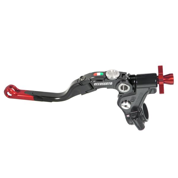 Comando frizione Accossato a cavo 34mm leva media rosso Revolution