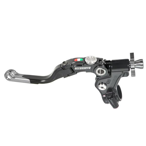 Comando frizione Accossato a cavo 32mm leva corta argento Revolution