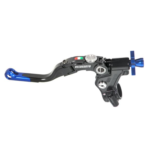 Comando frizione Accossato a cavo 34mm leva corta blu Revolution predisposizione attacco micro
