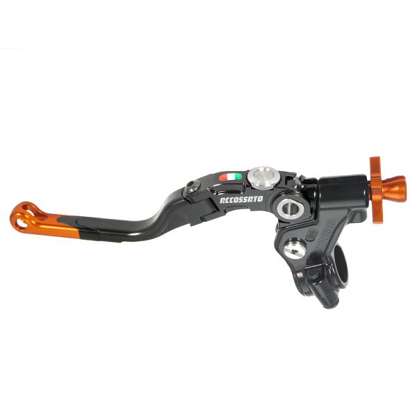 Comando frizione Accossato a cavo 32mm leva media arancione Revolution predisposizione micro