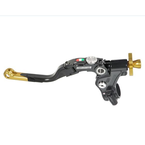 Comando frizione Accossato a cavo 24mm leva media oro Revolution predisposizione attacco micro
