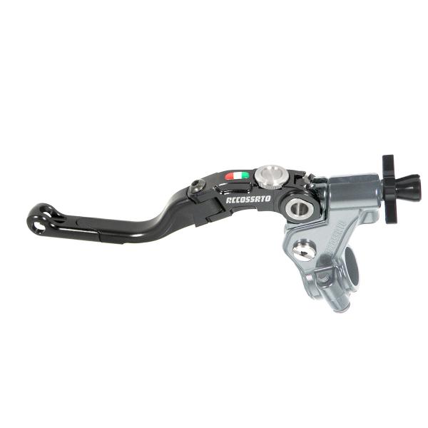 Comando frizione Accossato titanio a cavo 29mm leva corta nera Revolution