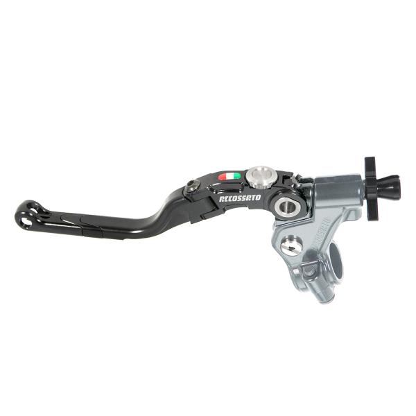 Comando frizione Accossato titanio a cavo 29mm leva media nera Revolution