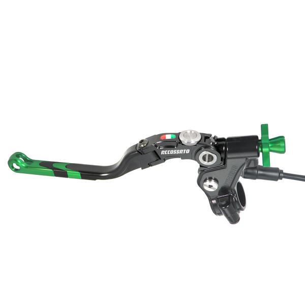 Comando frizione Accossato a cavo 34mm leva lunga verde Revolution con micro incluso