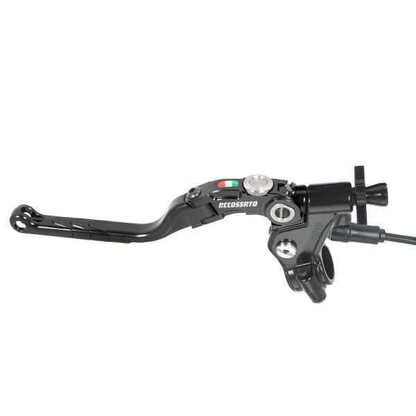 Comando frizione Accossato a cavo 24mm leva lunga nera Revolution con micro incluso