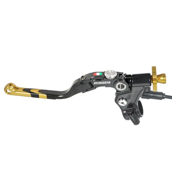 Comando frizione Accossato a cavo 32mm leva lunga oro Revolution con micro incluso
