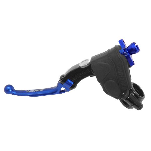 Accossato Cross Pitbike cable clutch control 29mm folding blue lever