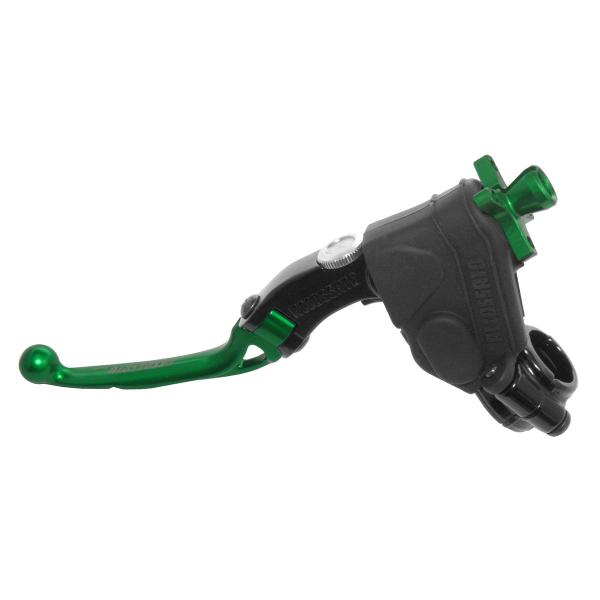 Accossato Cross Pitbike cable clutch control 32mm folding green lever