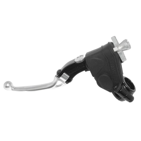 Accossato Cross Pitbike cable clutch control 24mm folding silver lever