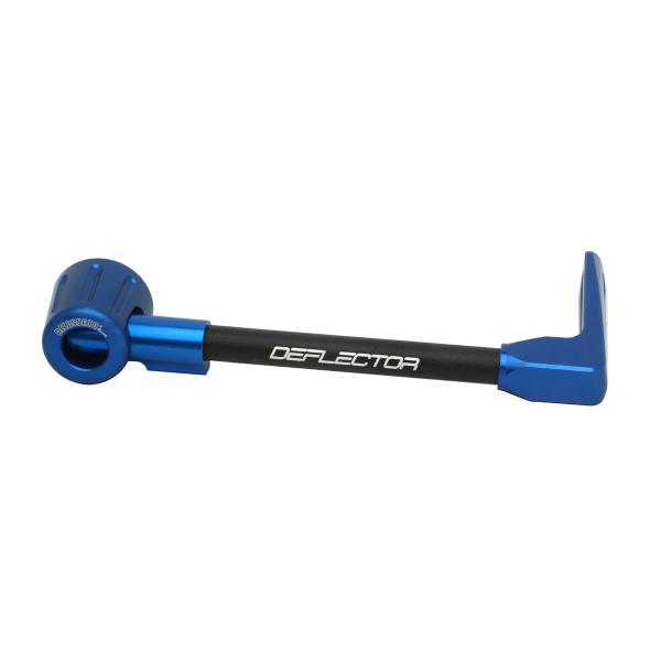 Accossato lever guard straight brake black/blue aluminum connection 12mm-16mm