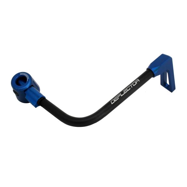 Accossato lever guard bent tube brake black/blue aluminum connection 12mm-16mm