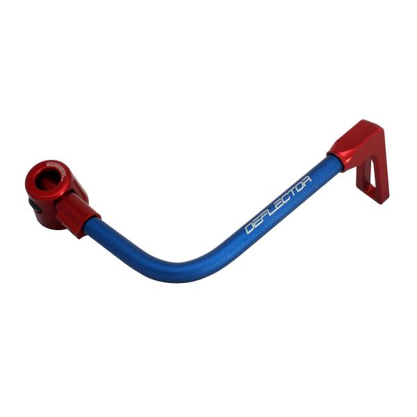 Accossato lever guard bent tube brake blue/red aluminum connection 16mm-17.5mm