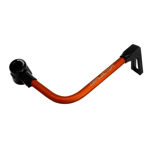 Accossato lever guard bent tube brake orange/black aluminum connection 16mm-17.5mm