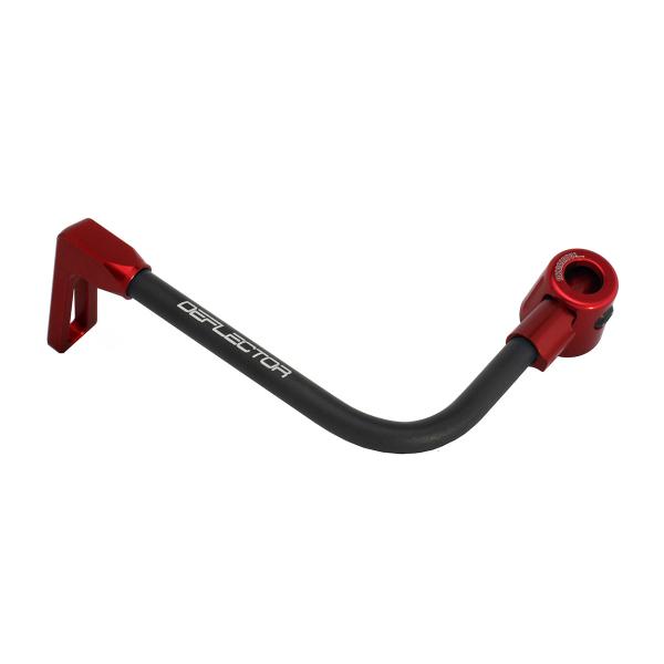 Accossato lever guard bent tube clutch black/red aluminum connection 12mm-16mm