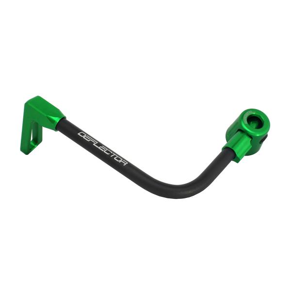 Accossato lever guard bent tube clutch black/green aluminum connection 16mm-17.5mm