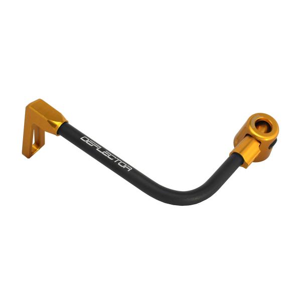 Accossato lever guard bent tube clutch black/gold aluminum connection 12mm-16mm