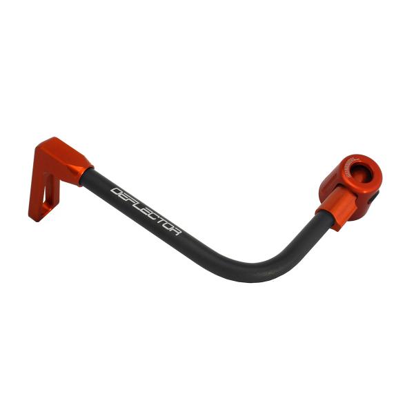 Accossato lever guard bent tube clutch black/orange aluminum connection 12mm-16mm