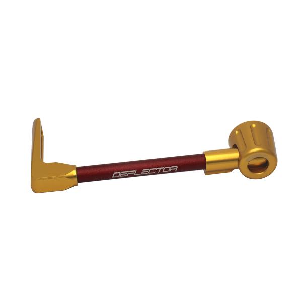 Accossato lever guard straight clutch red/gold aluminum connection 16mm-17.5mm