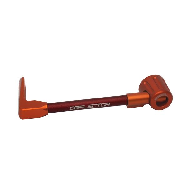 Accossato lever guard straight clutch red/orange aluminum connection 16mm-17.5mm
