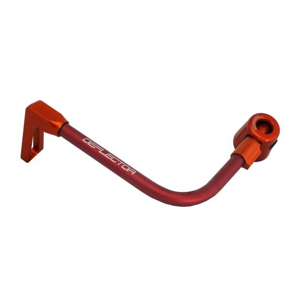 Accossato lever guard bent tube clutch red/orange aluminum connection 12mm-16mm