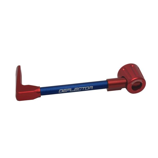 Accossato lever guard straight clutch blue/red aluminum connection 12mm-16mm