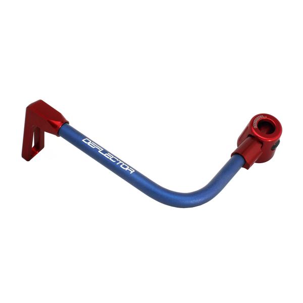 Accossato lever guard bent tube clutch blue/red aluminum connection 16mm-17.5mm