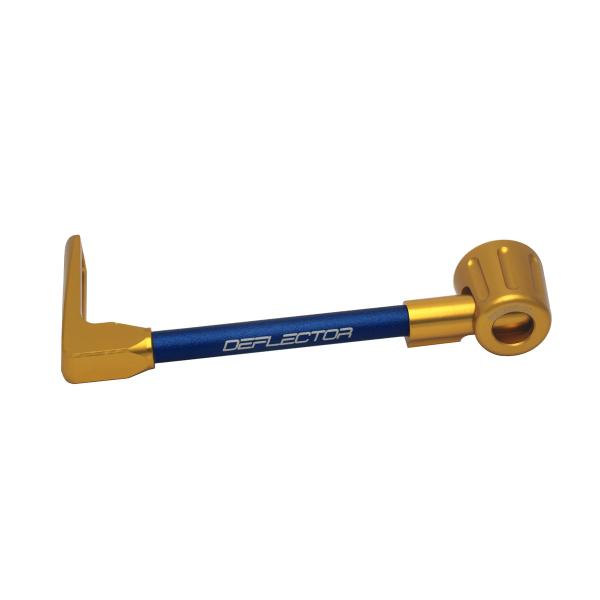 Accossato lever guard straight clutch blue/gold aluminum connection 12mm-16mm