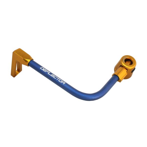 Accossato lever guard bent tube clutch blue/gold aluminum connection 12mm-16mm