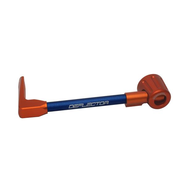 Accossato lever guard straight clutch blue/orange aluminum connection 16mm-17.5mm