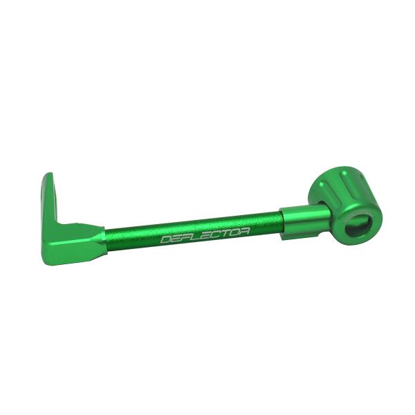 Accossato lever guard straight clutch green aluminum connection 12mm-16mm