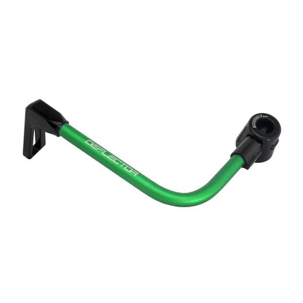 Accossato lever guard bent tube clutch green/black aluminum connection 12mm-16mm