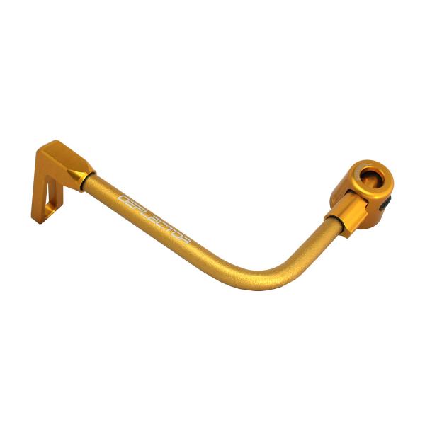 Accossato lever guard bent tube clutch gold aluminum connection 16mm-17.5mm