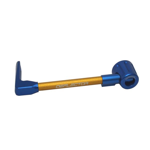 Accossato lever guard straight clutch gold/blue aluminum connection 16mm-17.5mm
