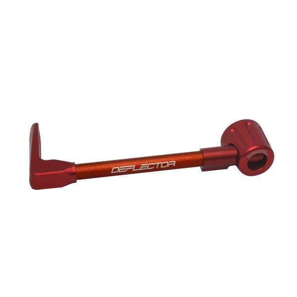 Accossato lever guard straight clutch orange/red aluminum connection 16mm-17.5mm
