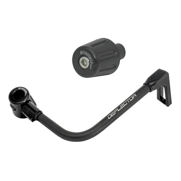 Accossato lever guard bent tube brake black aluminum connection 12mm-16mm bar-end caps
