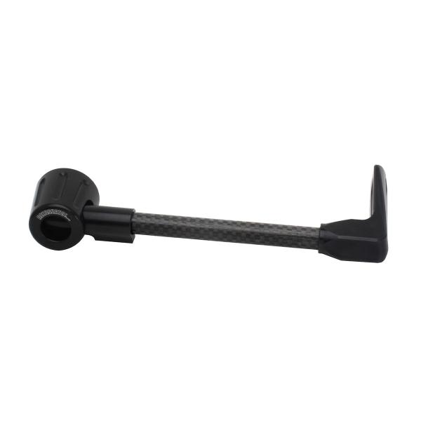 Accossato lever guard straight brake black carbon connection 16mm-17.5mm