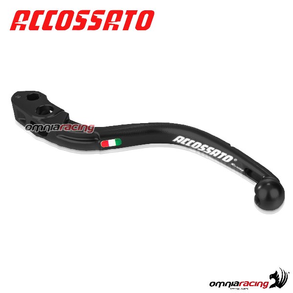 Lever fixed long for Accossato & Brembo radial clutch master cylinder wheelbase 18mm color black