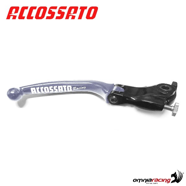 Leva freno snodata per pompe originali Accossato colore titanio Ducati Panigale 899 2014>2015