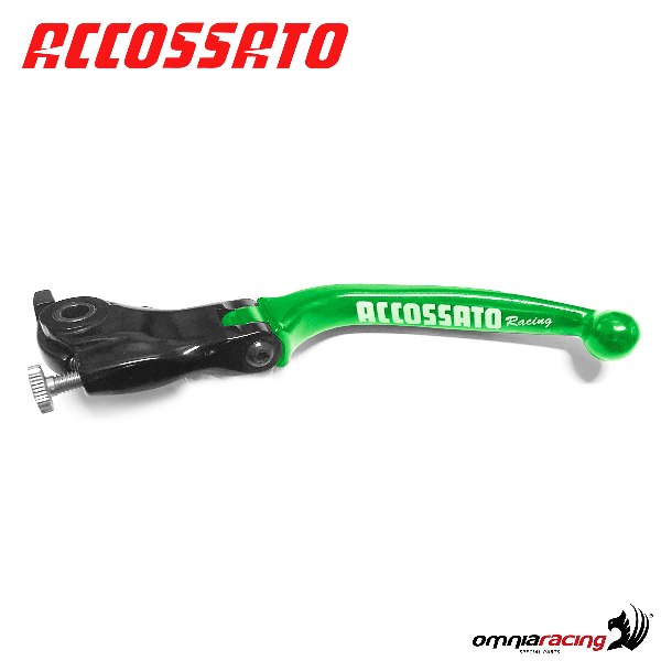 Leva frizione snodata per pompe originali Accossato colore verde Moto Morini GranPasso 1200 2008>