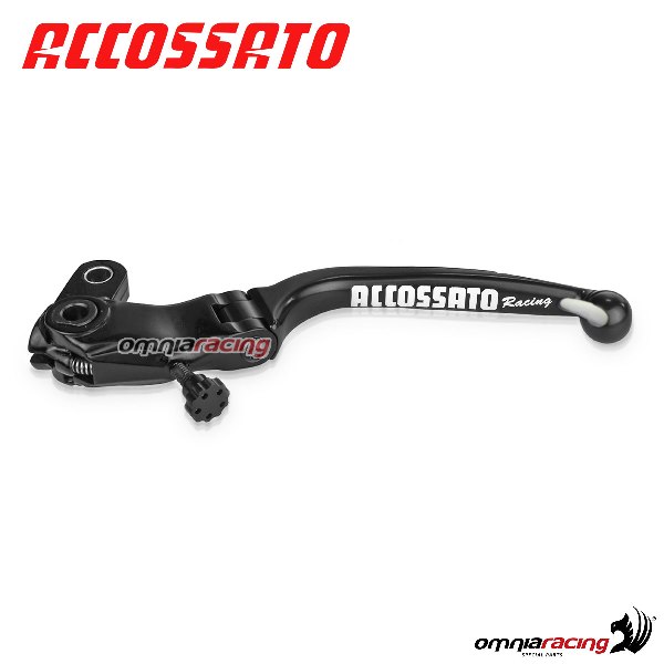 Leva frizione di ricambio per comando Accossato CF001-CF005 interasse 34mm colore nero RST