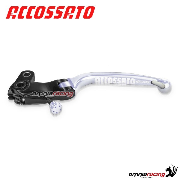 Leva frizione di ricambio per comando Accossato CF001-CF005 interasse 24mm colore titanio RST