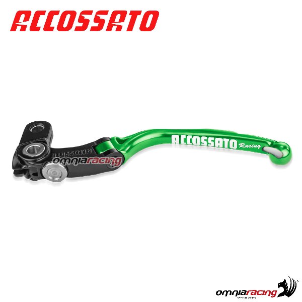 Leva frizione di ricambio per comando Accossato CF006-CF010 interasse 29mm colore verde RST