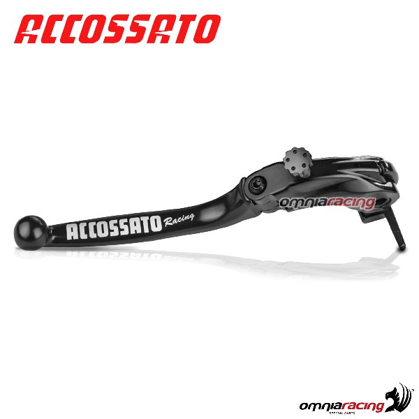 Leva freno snodata Accossato con registro integrato per pompe Nissin per Yamaha R1 2015>