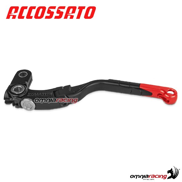 Leva frizione Revolution di ricambio per comando Accossato CF011-CF015 interasse 29mm colore rosso