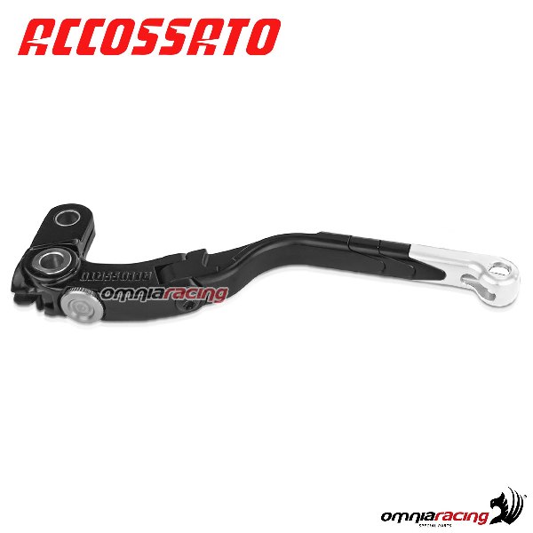 Leva frizione Revolution di ricambio per comando Accossato CF011-CF015 interasse 32mm argento