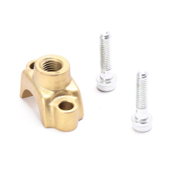 Brembo spare part Gold mirror clamp for brake for pump PSC16