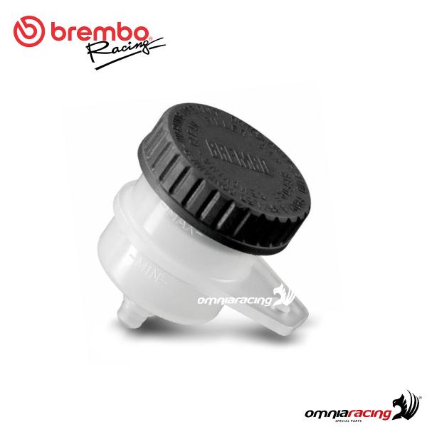 Brembo front brake tank reservoir with vertical out single side screw fit