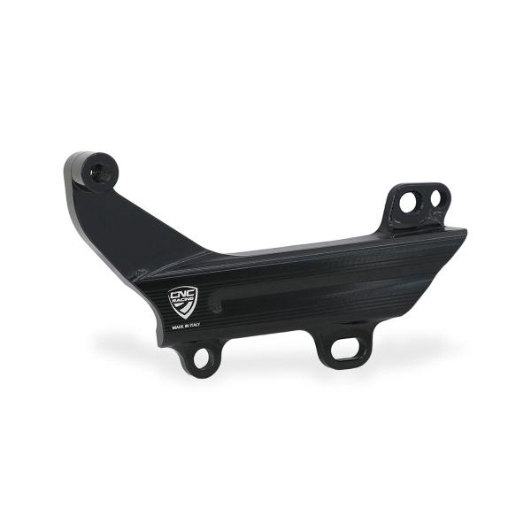 CNC Racing black rear brake reservoir support Ducati Panigale V4S 2018-2021